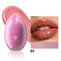 Nouveau Gloss à Lèvres Brillant Longue Durée Imperméable à Base d'Huile OEM ODM – Choisissez parmi Cinq Couleurs pour un Maquillage Quotidien