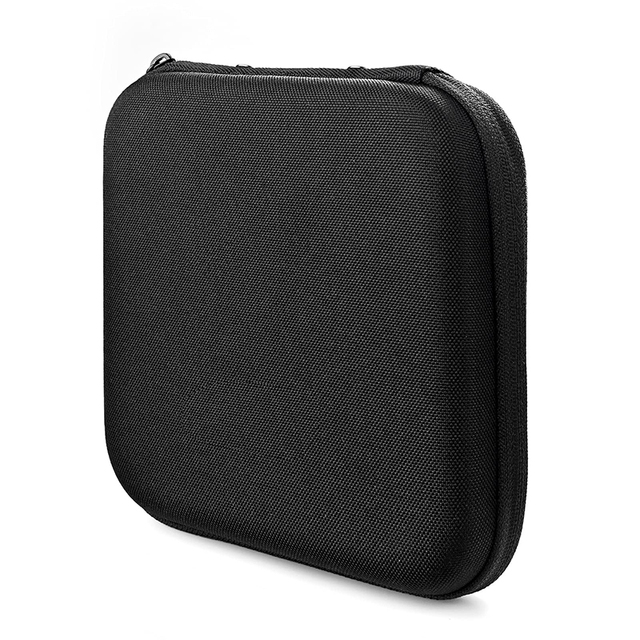 BWL 28 Capacity EVA Waterproof Shockproof Dustproof Zipper /DVD Case Portable Storage Organizer Wallet Bag for Travel Home/Car