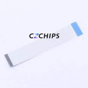 FC-1.0A-18P-100mm FFC Cable (Flexible Flat Cable) P=1mm Connector 18P 1mm 0.3mm Reverse - Product Image 2