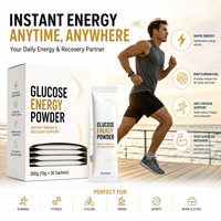 Polvo de Glucosa Energético, Bebida Instantánea de Energía, Mezcla de Suplementos para Nutrición Deportiva, Fábrica OEM ODM