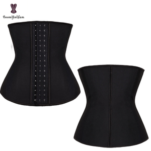 Ann <span class=keywords><strong>Chery</strong></span> Cincher Corset Colombia Waist Trainer Latex Rubber 9 Steel Désossé 5 Colors Plus Size Girdles - Product Image 1