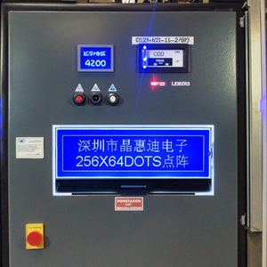 उच्च गुणवत्ता वाले कस्टम प्रकार 256x64 JHD25664-G32BFW-B stn नीले Cog Lcd ग्राफिक डिस्प्ले - Product Image 1