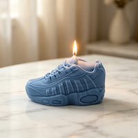Kreative Neuartige Sneaker-förmige Duftkerze Handgemachte Kerze Modische Heimdekoration Geschenk für Feiertage Geburtstag Party Großhandel