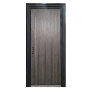 Puertas interiores blindadas italianas de madera de acero de estilo europeo Clase 3 - Product Image 2