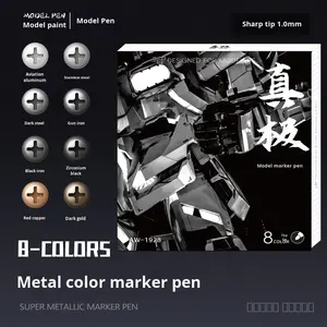 Rotulador con Acabado de Espejo Metálico Cromado Electrolítico, Recarga Repetida, Tinta Multicolor, Impresión Digital, <span class=keywords><strong>Pizarra</strong></span> - Product Image 6