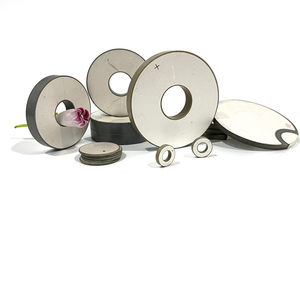 25*10*4mm PZT4 Piezo seramik halka <span class=keywords><strong>200khz</strong></span> ultrasonik dönüştürücü - Product Image 1