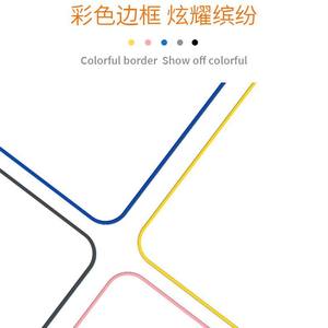 Özel A3 manyetik yazma pedi renk sınır beyaz tahta tekrarlanan silme ofis notları mesaj panosu - Product Image 5