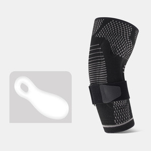 Thoáng khí dệt kim vải gel pad khuỷu tay nén tay áo quần vợt khuỷu tay cú đúp golfer khuỷu tay bảo vệ - Product Image 2