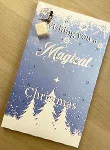 Tùy Chỉnh Sang Trọng Trắng/Bạc/Vàng Lá Advent Lịch Cho Giáng Sinh Đếm Ngược Hộp Cho Đồ Trang Sức Sáp Tan Chảy Quà Tặng Dập Nổi - Product Image 5