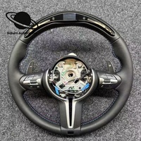 Volant sport en cuir LED adapté aux BMW Série 1, 2, 3, M2, M5, M3, M6, F80 M4, F82, F30, F31, F20, F21, F22, F23, F32