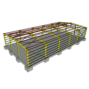 Edificio de Almacén o Taller con Estructura de Acero Aislada con Panel Sándwich Prefabricado - Product Image 4