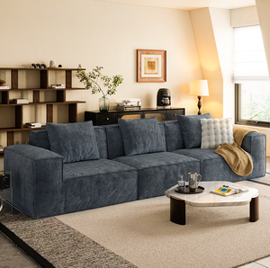 Modular Sectional <b>Sofa</b>, Convertible Tofu Block <b>Sofa</b> Floor <b>Sofa</b> <b>Bed</b> Armrest Comfy <b>Sofa</b> <b>Bed</b> Compressed <b>Sofa</b> Compression <b>Sofa</b> - Product Image 1
