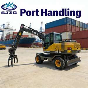 Excavatrice sur pneus de qualité supérieure, godet de 0,3 m³, profondeur de 3824 mm, pour la gestion critique de l'eau en agriculture - Product Image 3