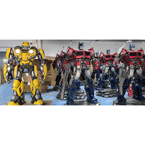 Sculpture de robots <span class=keywords><strong>Transformers</strong></span> en résine soudée grandeur nature, sur mesure pour l'aménagement paysager, à vendre - Product Image 5