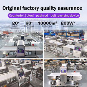 Endüstriyel Sakız Şeker <span class=keywords><strong>Metal</strong></span> Dedektörü Konveyör Gıda Muayene Makinesi Yüksek Hassasiyetli Çelik Tespit Ekipmanı - Product Image 5