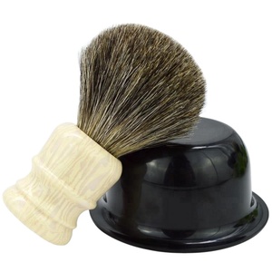 DS 2019 Nuovo Prodotto Bianco Della Resina Maniglia Pure Badger Capelli <span class=keywords><strong>Pennello</strong></span> <span class=keywords><strong>Da</strong></span> <span class=keywords><strong>Barba</strong></span> - Product Image 1