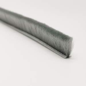 JYD 6*8mm populaire à battants de haute qualité <span class=keywords><strong>coulissante</strong></span> non <span class=keywords><strong>bande</strong></span> d'étanchéité en silicone <span class=keywords><strong>brosse</strong></span> de joint de fenêtre pour <span class=keywords><strong>porte</strong></span> et fenêtre - Product Image 1