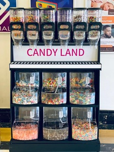 Ecobox siêu thị Pick và mix kẹo Hiển thị lịch thi đấu Gondola kim loại kẹo giá cho cửa hàng bán lẻ - Product Image 6