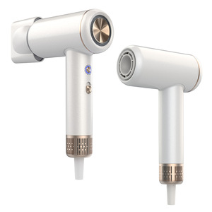 ไดร์เป่าผม 1500W-1999W มอเตอร์ไร้แปรงถ่าน DC ประจุลบ อุณหภูมิคงที่ ความเร็วสูง สำหรับใช้ในบ้าน สีขาว รุ่น HD-7077 - Product Image 1