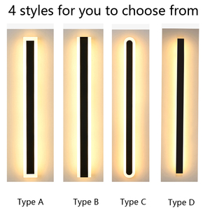 <span class=keywords><strong>Applique</strong></span> <span class=keywords><strong>murale</strong></span> linéaire extérieure étanche IP65 pour projets hôteliers, jardins et cours - Product Image 4