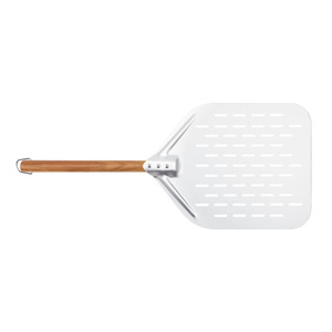 Espátula para Pizza de Acero Inoxidable 67.5x29.5cm con Mango de Madera, Apta para Horno, Herramienta para Transferir Productos Horneados - Product Image 1
