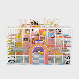 Aire de jeux pour enfants, équipement de parc d'attractions intérieur, petite aire de jeux, aire de jeux intérieure commerciale - Product Image 2