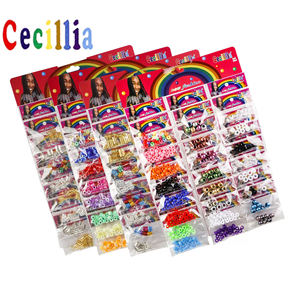 Prix Accessoires d'extension de cheveux pour enfants <span class=keywords><strong>Afro</strong></span> Bobine Dreadlocks Anneaux de tresse Poignets Perles de tressage pour accessoire de cheveux - Product Image 2