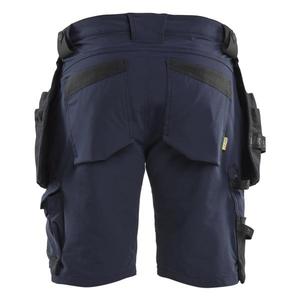 BLAKLADER - 170216458699C48 Craftsman shorts 4-way <b>stretch</b> Dark navy/<b>Black</b> - EAN 7330509922774 WORK <b>TROUSERS</b> WORK SHORTS - Product Image 2