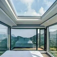 Maison capsule en acier préfabriquée personnalisée / Maisons mobiles préfabriquées résidentielles modulaires Maison préfabriquée