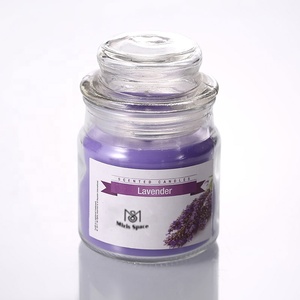 Bougies personnalisées d'usine parfum de maison aromathérapie marque privée en vrac mini pot de <span class=keywords><strong>confiture</strong></span> bougie parfumée en verre avec couvercle - Product Image 5