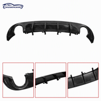 Diffuseur arrière en PP pour Dodge Charger Base SXT 2015-2023, embout d'échappement rond, garniture extérieure