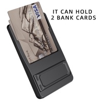 Portefeuille magnétique personnalisé en PC pour cartes de crédit et d'identité avec support de chargement sans fil pour utilisation sur lit et bureau, compatible avec [appareils compatibles]