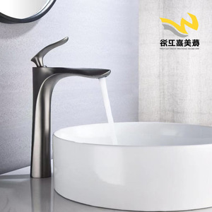 Grifos de Lavabo de Estilo Europeo Totalmente de Cobre KFR-90150-GWJ, Mezclador de Agua Fría y Caliente de una Sola Unidad, Decoración del Hogar, Baño - Product Image 3