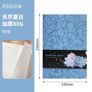 Vente en gros de cahiers A5 de luxe Journal personnalisable Carnet de notes d'affaires en cuir PU caractéristiques de couture agenda personnalisable et personnalisable - Product Image 6