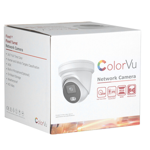 Caméras IP couleur Hik DS-2CD2347G2-LU Système de sécurité 4 MP ColorVu 130 dB WDR Caméra IP réseau à tourelle fixe IP67 - Product Image 6
