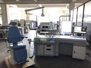 Instrumen bedah <span class=keywords><strong>ENT</strong></span> mewah <span class=keywords><strong>Unit</strong></span> <span class=keywords><strong>ENT</strong></span> stasiun kerja dengan kursi pemeriksaan - Product Image 5