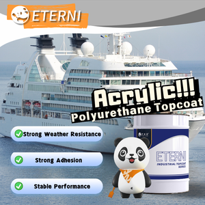 ETERNI Direct Source Revêtement Liquide Anti-Corrosion Environnements Marins Peinture Industrielle au Sel Acrylique Polyuréthane Couche de Finition - Product Image 1