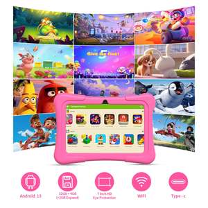 Tablette éducative pour enfants <span class=keywords><strong>PRITOM</strong></span> <span class=keywords><strong>K7</strong></span> PRO personnalisée, tablette d'apprentissage pour enfants, Wifi, 7 pouces, tablette Android pour enfants m10 - Product Image 3