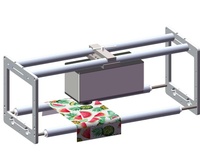 Imprimante laser UV automatique YAOMATEC, machine laser industrielle pour le marquage de la date de production et du numéro de série sur les films plastiques