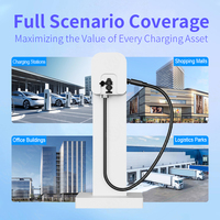 Adaptateur de charge rapide CC OLINK CCS1 vers NACS 400A 1000V, connecteur de station de charge EV de type colonne pour voiture électrique NACS