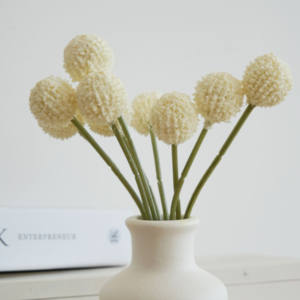 Hochwertige Hochzeits-und Event dekorationen mit goldenen Kugeln, künstliche Blumen hochzeits arrangements - Product Image 4