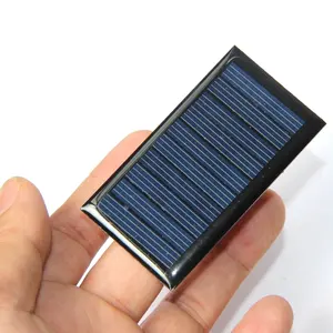 Kleine Panel Solar benutzer definierte 1W 2W 3W 4W 5W Solar panel Runde 12V Solarzellen Dreieck Solar panel 5V für Lichtsensor IoT-Kamera