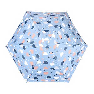 Durable Ladies 19IN Mini Size Uv Coated Color Glue <b>Umbrella</b> with Portable Bag - Product Image 4