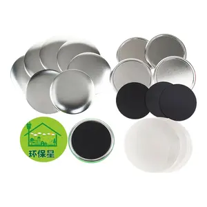 Manufacturer Wholesale Price Custom Round Tin Circle Fridge Magnet 58mm Refrigerator Magnetic Sticker