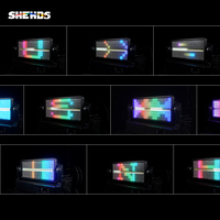 Shehds extérieur étanche DJ lumière IP65 rvb mobile 1000W LED rétro-éclairage stroboscopique pour DMX512 scène lumière danse fête bar