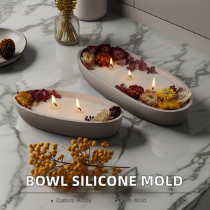 Moule <span class=keywords><strong>en</strong></span> silicone pour pot de <span class=keywords><strong>fleurs</strong></span> <span class=keywords><strong>en</strong></span> <span class=keywords><strong>béton</strong></span> <span class=keywords><strong>en</strong></span> forme de bateau, moule pour résine époxy, plateau de rangement pour plantes succulentes, bricolage - Product Image 6