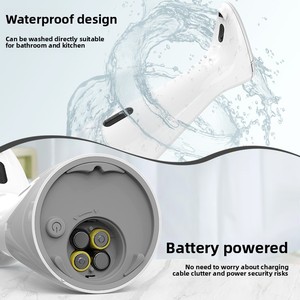 <span class=keywords><strong>Distributeur</strong></span> de désinfectant pour les mains de savon à capteur automatique compact ABS nouvellement modifié pour la <span class=keywords><strong>vaisselle</strong></span> plusieurs scénarios usine en gros - Product Image 2