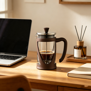 Cafetière à piston individuelle, <span class=keywords><strong>petite</strong></span> cafetière à piston, idéale pour le café du matin, saveur maximale - Product Image 3