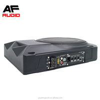 Caisson de basses AF Audio pour voiture sous le siège avec haut-parleur 120W en aluminium, meilleur son actif pour voiture