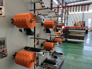 Bobinadora de rafia maquina de bobina de rafia/Relleno de <span class=keywords><strong>cable</strong></span> de película dividida de rafia de polipropileno/bobinadora de hilo industrial - Product Image 5